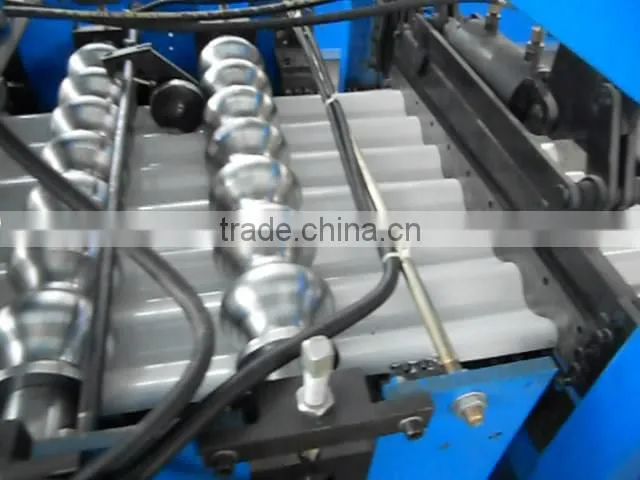 Protable Metal Roofing Sheet Roll Forming Machine / Zinc Roofing Roller Former Maker