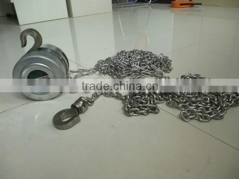 1 ton Stainless Steel Chain pulley block