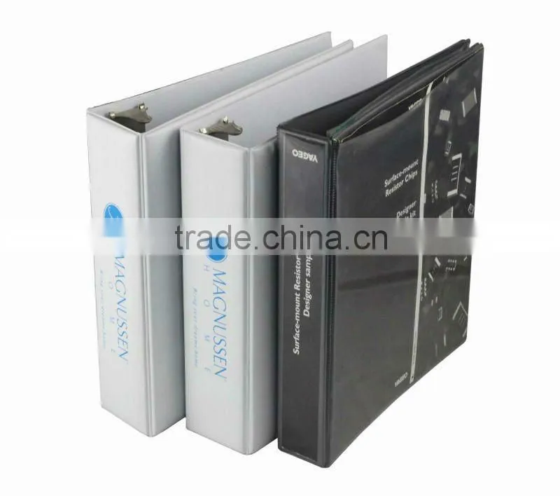 2014 Leather Pu File Folder, A4 Document Holder, File Folder With Ring Binder