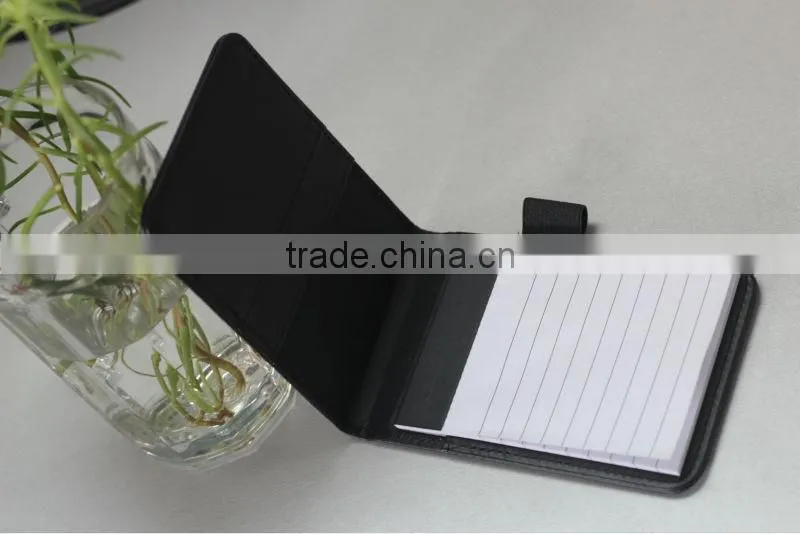High quality leather memo pad for office