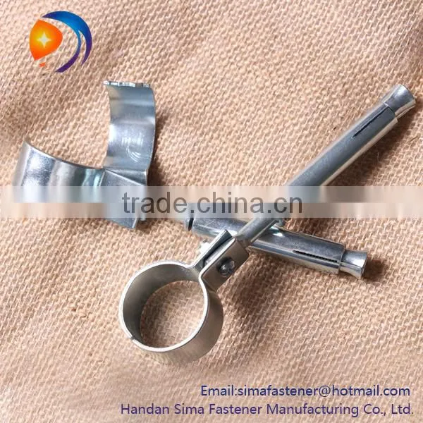 Expansion Pipe clamps with bolt