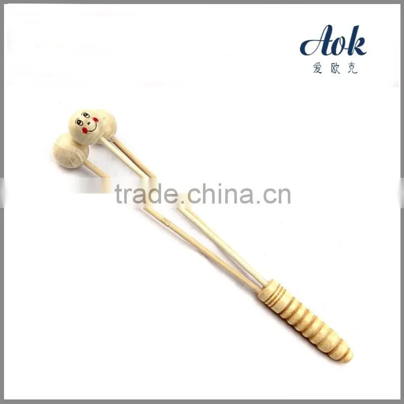 Three heads protector body massage hammer