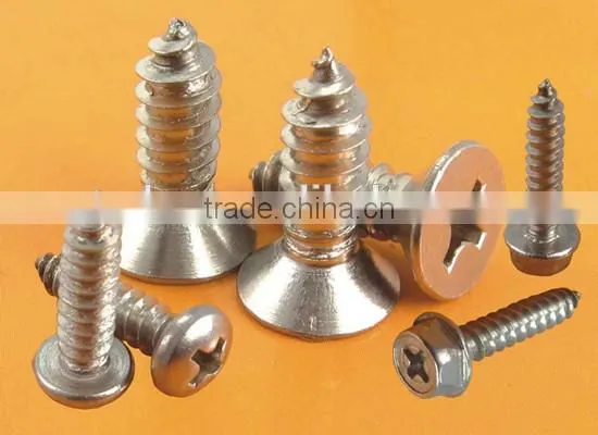 hot sale on alibaba hex head self tapping screws with washer