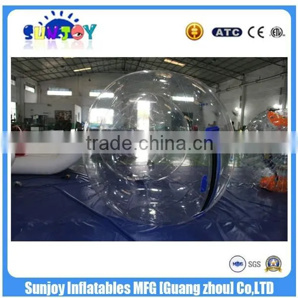 SUNJOY 2016 new designed pvc inflatable beach ball, zorbing ball price, inflatable ball costume for sale