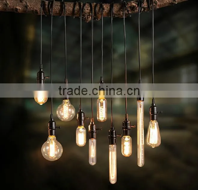 vintage Edison bulb G95 size 120mm diameter antique lighting bulb carbon filament Edison bulb
