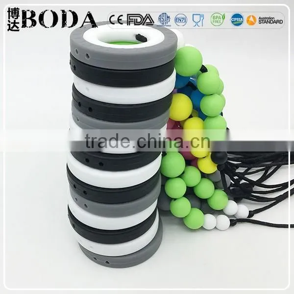 BODA first hand silicone teething toys silicone teething necklace