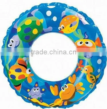 All kinds of inflatable swim rings float for kids