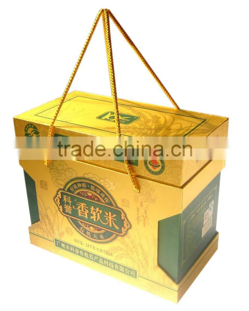 professional supply of hand paper bag for rice