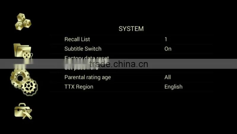 Dual Core OTT IPTV Android TV Box DVB-S2+T2+C 4K Satellite Receiver Bluetooth WiFi 1GB+8GB Amlogic S805 CCCAM Android box