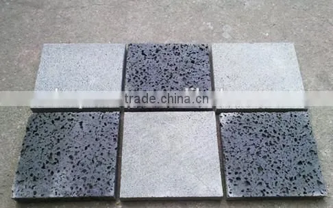 Basalt rock tiles for landscaping with good price