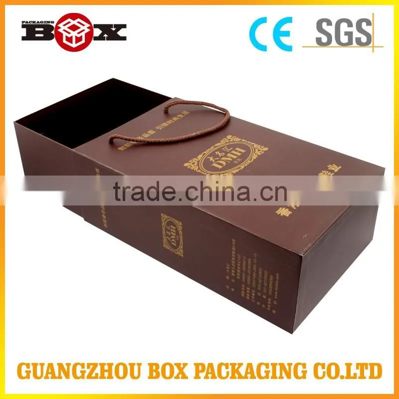 PRODUCT BOX PAPER 750ML BOTTLE WINE BOX, View 750ML BOTTLE WINE BOX