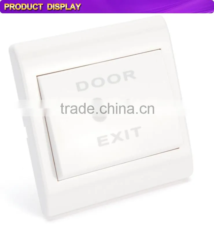 double pole plastic access control exit button