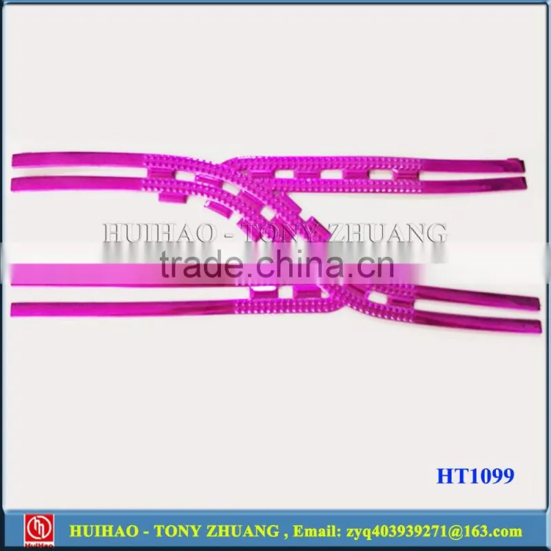 Manufacture TPU slipper upper straps,TPU slipper vamp (HT1098)
