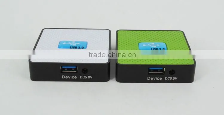 Promotional Square-shape usb por hub, 4 port 3.0 usb hub for computer accessories