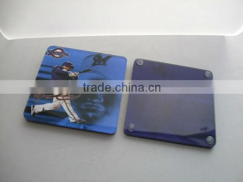 plastic coaster