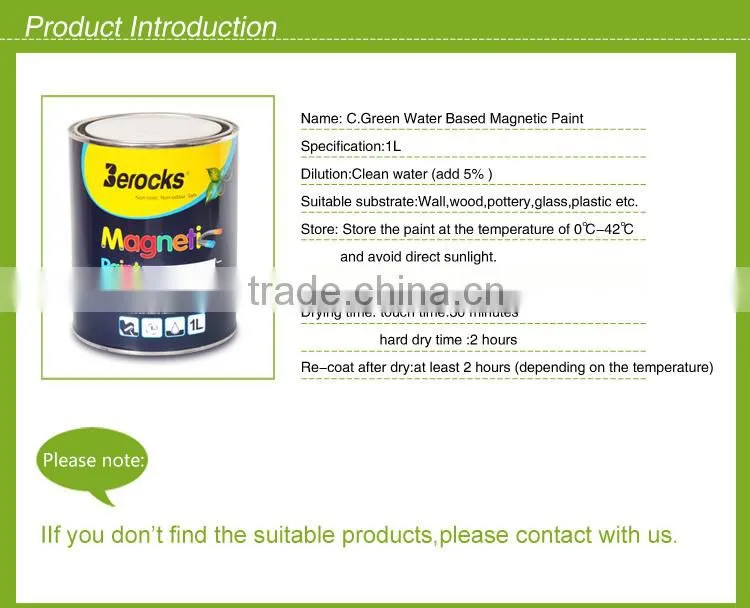 1L Eco-friendly magnetic paint