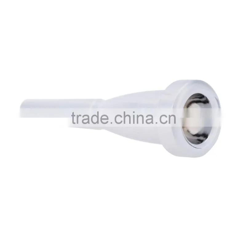 Nickel-Plated Copper Mega Rich Tone Trumpet Mouthpiece 7C 5C