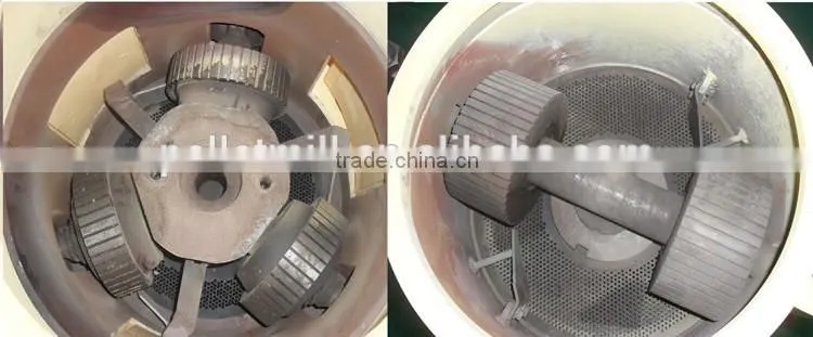manure fertilizer pellet machine with flat die