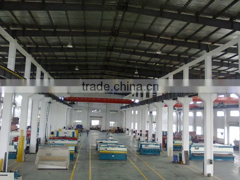 hydraulic CNC guillotine steel plate cutting machine for 6 mm thickness