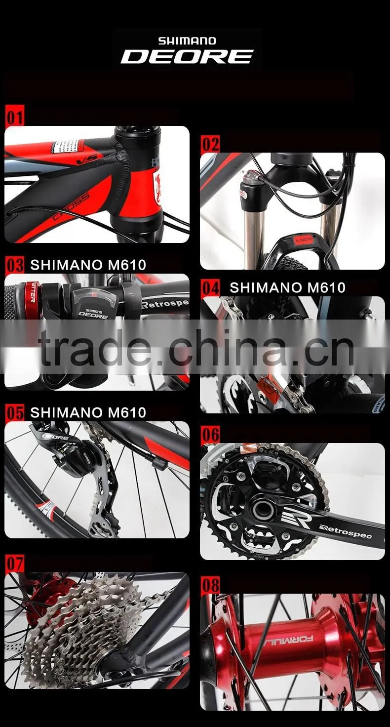 26 aluminum alloy frame mountain bike bicycle best specification OEM Manufacturer