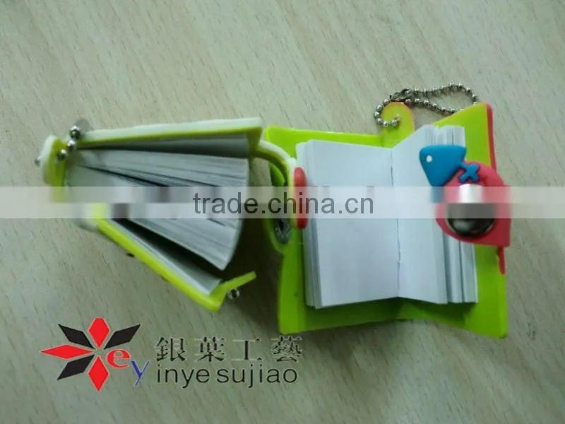 2011 Cute Design small PVC Notebook