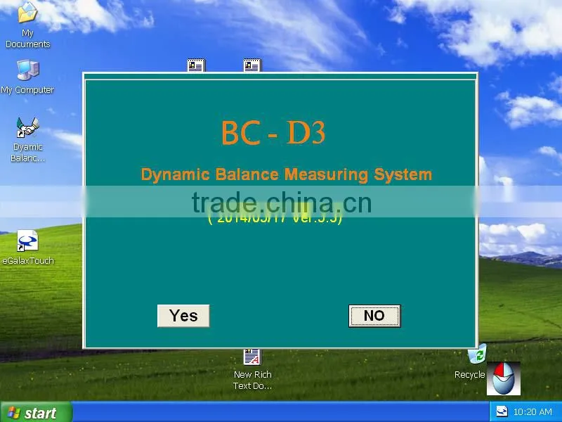 2015 BC-D3 turbocharger dynamic balancing machine from beacon machine with high qaulity