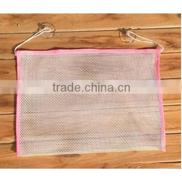 Toys mesh bag on bath room