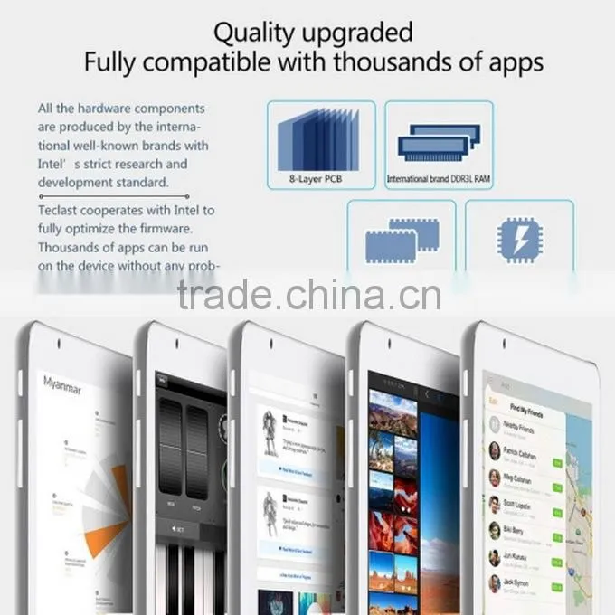 Original Teclast X98 Air 9.7 inch Android Intel CPU 2048x1536P 2+32GB/2+64GB 3G Dual WCDMA Tablet PC