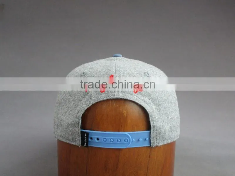 Customer high quality 6- panel snapback hat with 3D Embroidered Patch