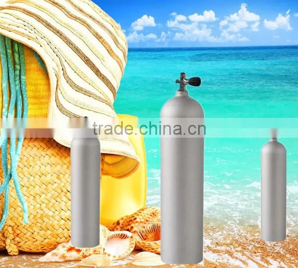 2015 small seamless aluminum liquid oxygen tank cylinders