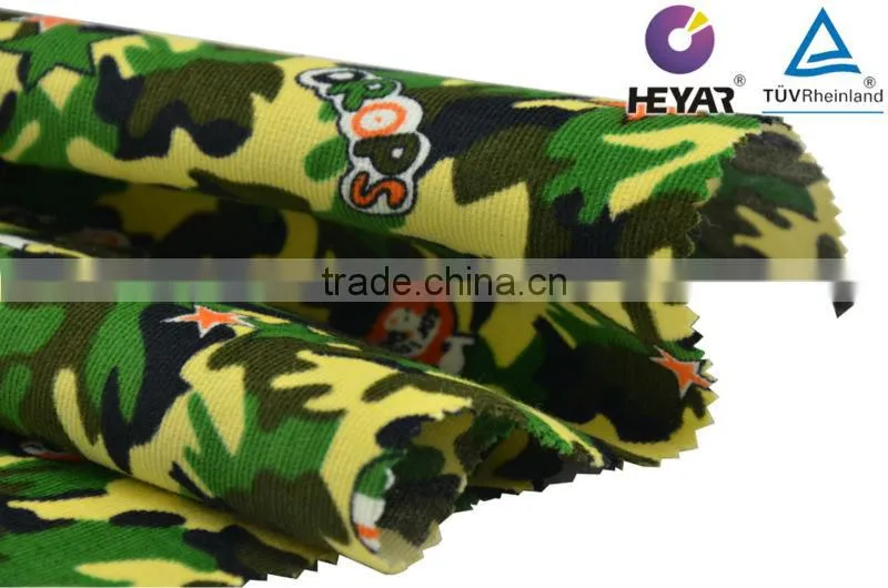 digital print fabric elastic corduroy fabric