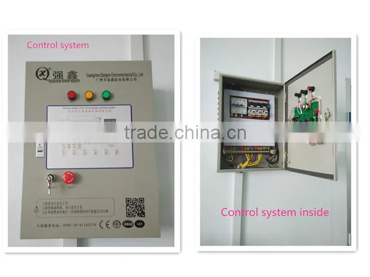 used auto paint booth with basement(electric heating type)