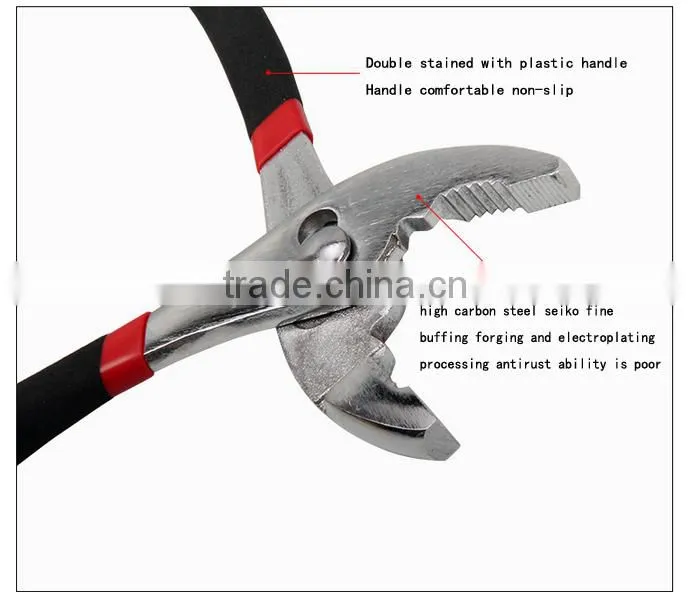 5inch 6inch 8inch 10inch combination slip joint pliers