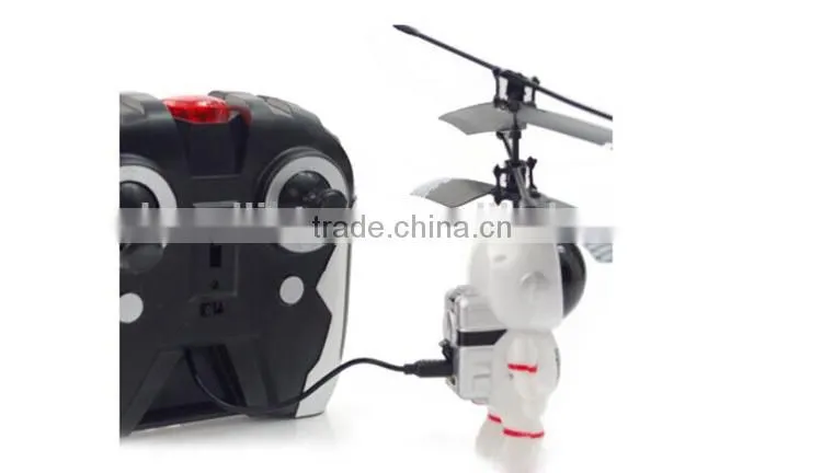 2CH Remote Control Spaceman Electric RC Robot Helicopter