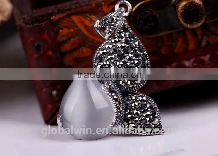 Latest Fashion Jewelry Thailand Sterling Silver Pendant Fit Fashion Necklace