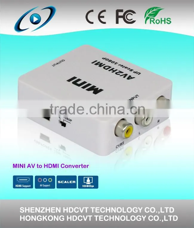Newest rca to hdmi converter box