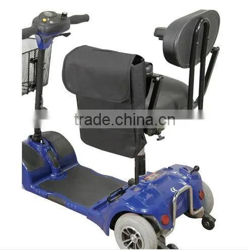 Rehabilitation Therapy Supplies Portable Waterproof Pannier Bag Tape Luggage Bag for Wheelchair and Scooter Users