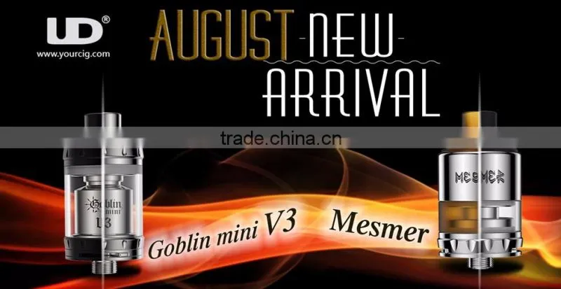 Youde 2ml mini atomizer Mesmer subohm vapor tank designed with Goblin mini bottom airflow system