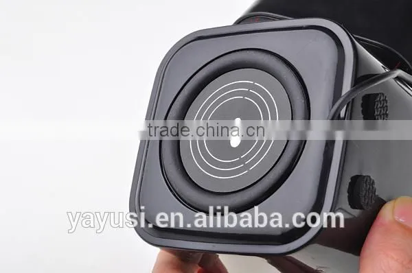 2.0 cheap usb computer speaker With Passive Vibration ,portable mini speaker box