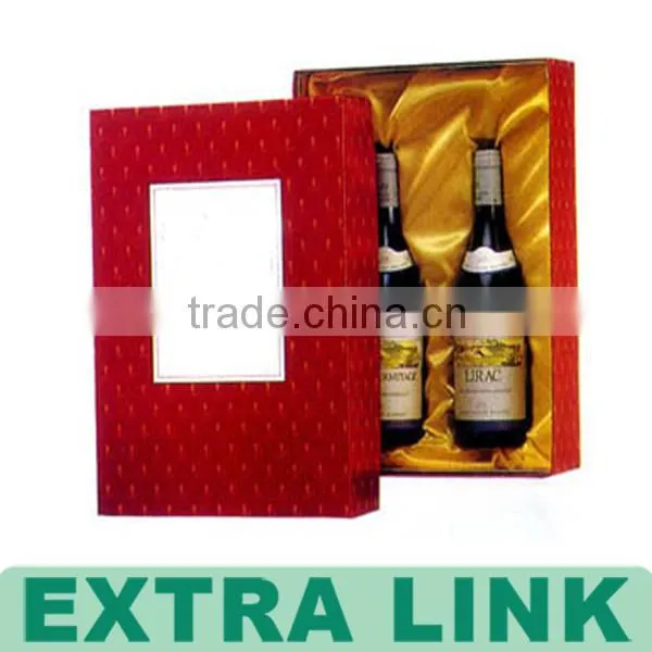 Luxurious Wholesale Custom Elegant Decorative Wine Glass Cardboard Gift Boxes