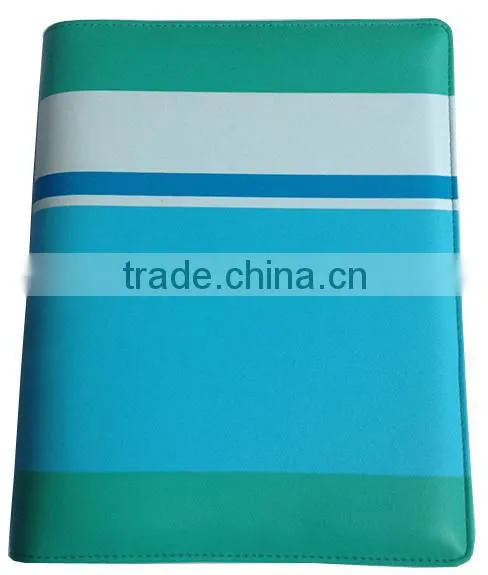 Silk screening pu note book cover