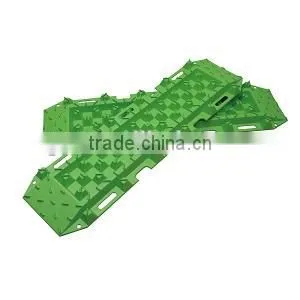 green plastic sand track