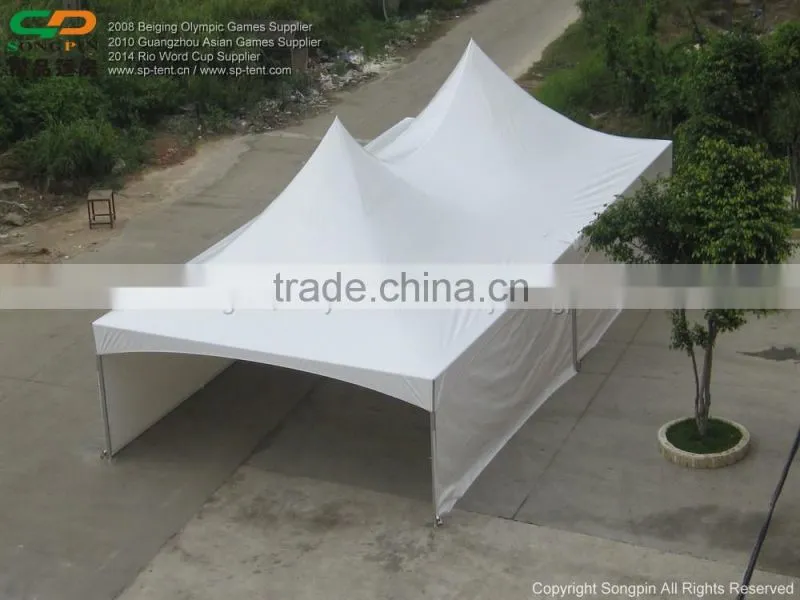 5x10m outdoor transparent pvc wall exhibition tent with pvc window for commercial activity
