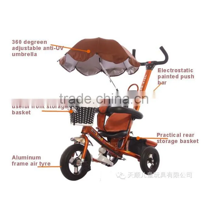 Lovely children baby tricycle toy new models with 3C approved on sale