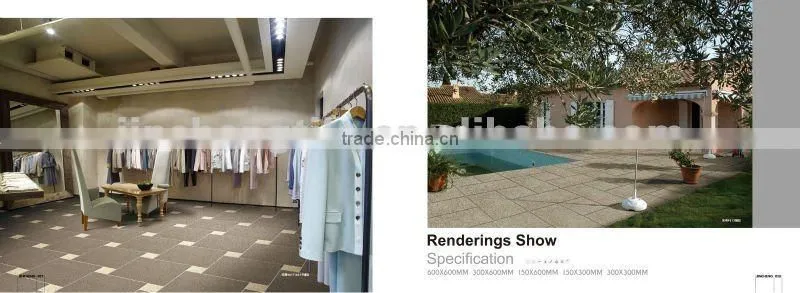 Jincheng Ceramics China famous brand T6600 rectified edge rustic vitrified tile