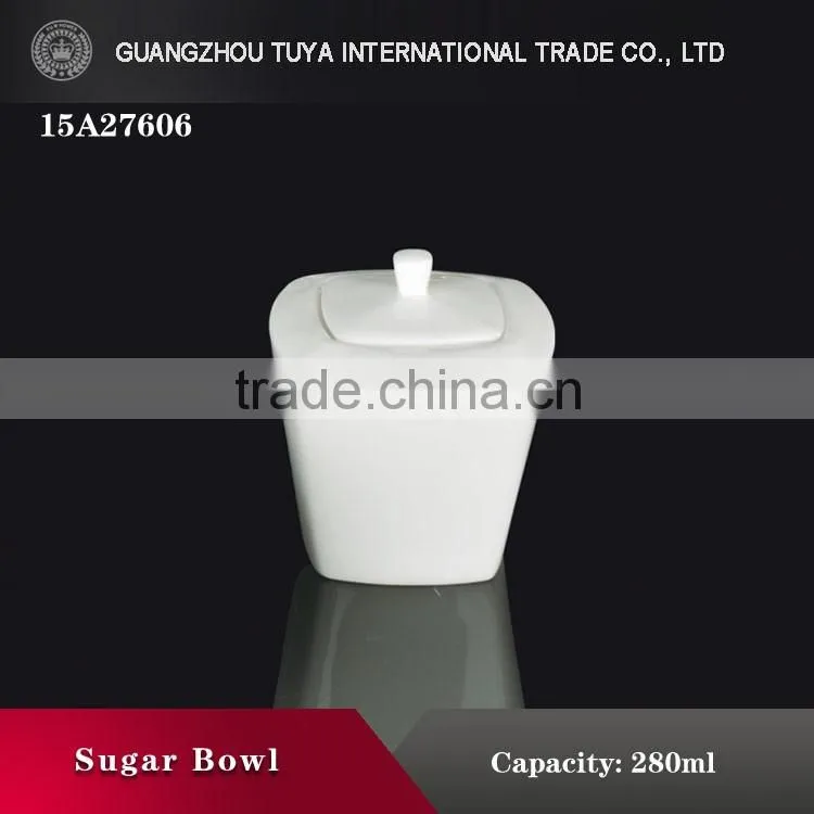 Promotion ceramic egg-shaped sugar bowl