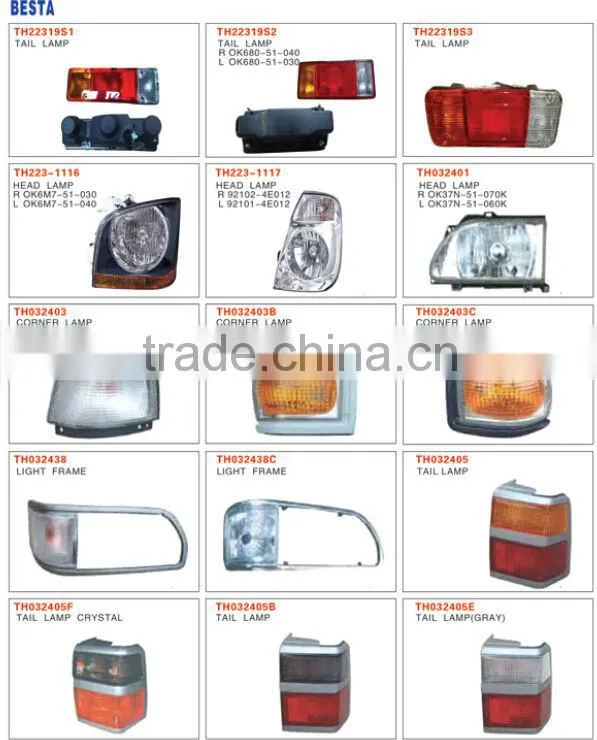 AUTO TAIL LIGHT FOR KIA BESTA