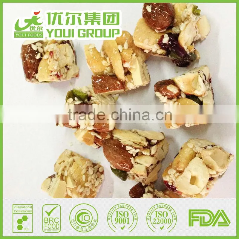 Delicious Cranberry Dried Fruit and Sesame Crunch Healthy Snack Hot Sell