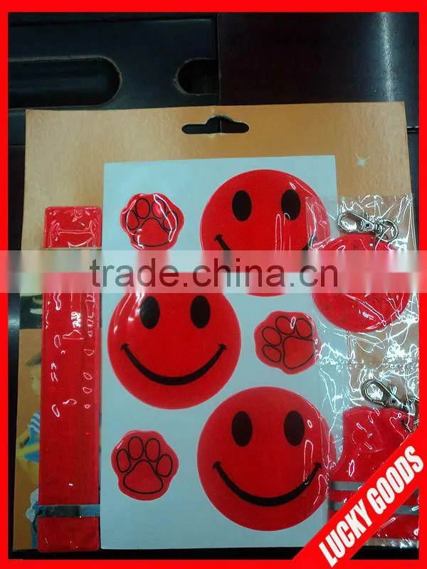 customized yellow reflective products