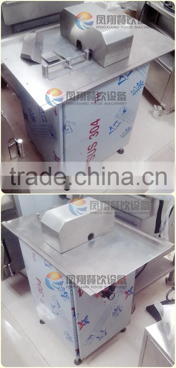 Industrial Pneumatic Beef Chicken Sausage Tying Machine